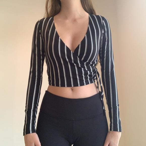 Forever 21 Tops - Wrap long sleeve